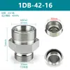 Adaptador hidráulico acero 45# Yonghua cono de 24 grados férula sello ED fitting para manguera 1CB 1CM 1DB 1DM