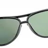 Óculos de Sol Retro com Armação Oval Sentido Avançado Óculos de Moda Tendência Cool Óculos Polarizados Protetor Solar para Exterior Homem 001