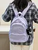 Mochila casual minimalista estilo japonés nueva para niñas, adecuada para compras diarias y ocio, ofreciendo un ambiente fresco y relajado.