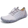 Sapatos de natação de cinco dedos transfronteiriços tamanho grande para vadear rio acima sapatos masculinos sapatos de casal sapatos femininos para snorkel na praia mergulho ao ar livre sapatos de praia