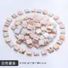 Mosaico 1cm Fio de Ouro Vidro Artesanal Material DIY Colagem Granular Derretimento a Quente Fio de Ouro por Toda Parte Areia de Quartzo Cristal