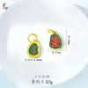 Retención de Color Alta Oro Arena Esmalte Goteante Mariposa Etiqueta Pequeña de Suerte Exquisito Collar Pulsera Accesorios DIY Venta al por Mayor