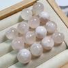 Copos de Nieve Polvo Fantasma Perlas de Cristal Hecho a Mano DIY Accesorios de Perlas Redondas Pulsera de Perlas Individual Tejido Múltiples Gemas