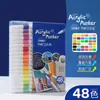 Marcadores Acrílicos Genuinos para Niños, Plumas de Colores Lavables, Marcadores de Arte Especiales con Punta Suave para Estudiantes de Primaria, No Manchan y Son Ideales para Superponer Colores