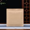 Pastel de té Pu'er 200g357g bolsa sellada té blanco papel de aluminio papel kraft bolsa de embalaje de té a prueba de humedad cremallera autocierre