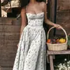 Vestido Nuevo Estilo Otoño 2026 Estilo Europeo y Americano Comercio Transfronterizo Ropa para Mujer Dropshipping Estilo Casual de Vacaciones Vestido Largo Estampado