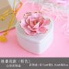 Joyero nórdico de cerámica hecho a mano, tarro de almacenamiento de flores, creativo, corazón de niña, regalo de escritorio, decoración, adornos