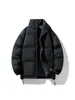 Ropa para Hombre Enbu Chaqueta de Algodón con Cuello Alto Transfronterizo Ropa de Algodón Holgada para Otoño e Invierno Chaqueta Pan de Calor Engrosada Chaqueta Acolchada de Algodón Ropa de Abrigo