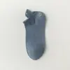 Calcetines Cortos de Algodón Puro para Hombre, Estilo Delgado de Verano, Anti-Olor, Absorbentes de Sudor, Calcetines de Malla de Algodón Transpirables, Calcetines Invisibles de Verano