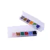 1400 Piezas de Cuentas de Vidrio de 4 mm, Cuentas Octagonales, Cuentas con Punta, Cristal Artificial, Set de 2 Cajas, Materiales y Accesorios para Hacer Joyería DIY