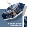 Sombrilla Solar Protección UV Doble Capa Plata Titanio Sombrilla Parasol Protección Solar Extra Fuerte Plegable para Mujer para Lluvia o Sol Doble Uso upf50+