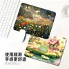 Mini Mouse Pad Retangular Pequeno Tecido de Superfície Fina Base de Borracha Antiderrapante Festa de Estudantes Quarto de Dormitório Desktop Lembrancinhas