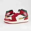 Putian Zapatillas de Baloncesto Aj1 de Alta Calidad Año del Caballo Jordan 1 Azul Carolina del Norte Moda Clásica Versátiles Casuales Deportivas para Hombres y Mujeres