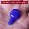Cabeça de Buda Três Vias Xizang Lápis Lazúli Sintético, Cabeça de Buda Azul Royal, Cabeça de Cabaça Lápis Lazúli Sintético, Acessórios para Joias DIY
