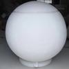 Bola de espuma sólida oca tamanho dragão poli branco faça você mesmo material adereços de janela de casamento bola estrela
