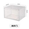 Caja de Zapatos Transparente Caja de Zapatos Acrílica Almacenamiento a Prueba de Polvo Puerta Lateral Magnética Caja de Almacenamiento Caja de Zapatos Caja de Almacenamiento de Tenis Aj