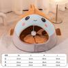 Nido para Gatos para Todas las Estaciones, Nido Cálido y Seguro de Invierno, Cama para Gatos, Sofá para Gatos Semicerrado, Nido para Dormir de Gatito