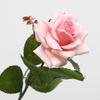Rosa artificial hidratante de tacto artificial, flor artificial, decoración de flores artificiales, material de decoración suave para recepción de hotel y hogar