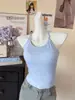 Top Regata com Costas Vazadas Bonitas e Strass Hotfix com Alça Fina para Mulheres Almofada de Sutiã Integrada Fixa Roupa Íntima Top Sexy para Usar por Cima
