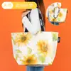 Bolsas de Mano Tejidas Personalizadas Transfronterizas en Stock, Bolsas de Compras Tejidas Regalo Creativo, Bolsas Tejidas Impermeables Laminadas de Gran Capacidad