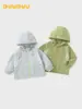 Chaqueta Fina Fresca Duuduu para Niños 2026 Camiseta de Manga Larga para Bebé Ropa para Bebés 0-3 Ropa con Protección Solar para Niños