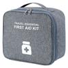 Kit de Primeiros Socorros Mini Portátil, Caixa Pequena de Remédios Médicos para Viagem ao Ar Livre, Bolsa de Remédios Bolsa de Cosméticos, Kit Médico de Emergência Doméstico