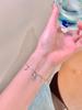 Pulseira de Casal de Cristal Pérola de Luxo Leve de Alta Qualidade Feminina Nicho Requintado 2025 Nova Moda Pulseira de Namorada