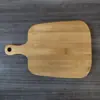 Tábua de corte doméstica de madeira de bambu cozinha tábua de corte multifuncional com alça bandeja para frutas e lanches pode ser pendurada tábua de corte de madeira maciça
