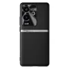 Adequado para capa de celular Realme GT6, capa protetora completa anti-queda, acessório de celular executivo, capa de celular em couro liso líquido