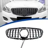 Adequado para Mercedes-Benz Classe E W212 Versão Sport 2013-2015, modificado para grade frontal iluminada por LED estilo GT para instalação de substituição