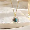 Cielo Estrellado de Cobre 2025 Nuevos Accesorios DIY Modernos y Versátiles Colgantes Micro-Embebidos Elegantes Accesorios de Joyería Versátiles