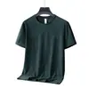 Camiseta Nova Modelo 2026 com Sensação de Gelo de Seda Gelada para Homens, Tecido Funcional, Repelente de Mosquitos, Antibacteriana, Absorvente de Suor, Fina de Secagem Rápida Manga Curta
