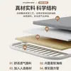 Cama individual plegable, portátil para uso doméstico, marco de hierro reforzado y engrosado, cama doble para dormitorio, cama simple de tablero duro para viviendas de alquiler