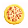 Brinquedo de Mastigar para Cachorro com Som, Divertido Brinquedo Interativo de Treinamento Squeaky em Formato de Pizza, Durável e Resistente à Mordida, Brinquedo Realista para Dentição de Animais de Estimação