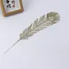 Folhas de Árvore Folha de Ouro Simulada Folhas Persas Guirlanda de Árvore de Natal Acessórios de Decoração Folhas de Oliveira Feito à Mão DIY Folhas Simuladas