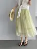 [Artículos en Rebaja, Sin Devoluciones ni Cambios] Falda plisada Jiang Chi, suave y elegante, para mujer, estilo simple
