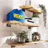 Soporte de Pared Triangular Exclusivo Transfronterizo de Hierro Forjado Estante de Almacenamiento Estante de Pared Estante de Soporte de Alta Resistencia Placa de Soporte