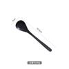 304 aço inoxidável doméstico japonês salgueiro folha conceito fosco preto faca bife e garfo colher western food tableware bolo garfo