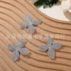 Corsage de Lujo Accesible Corazón Girly, Pegatinas de Tela de Flores Bordadas a Mano de Alta Gama, Accesorios para el Cabello DIY, Accesorios de Parche para Manual de Ropa