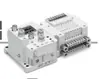 O plug SMC conecta ao sistema de transmissão serial integrado EX180 tipo 60S SJ1000/2000/3000