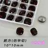 Lote Inteiro de Brilhantes Ornamentos de Diamante Imitação Chineses com Formato Especial e Base Pontiaguda para Nail Art de Alta Qualidade K9 Rosa Seco Multifacetado Formato de Ninho de Pássaro