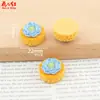 Nova Série de Doces Doces da Linguagem das Flores Acessórios de Resina Cola de Creme DIY Acessórios de Cabelo Grampo de Cabelo Capa de Celular Pingente Ímã de Geladeira