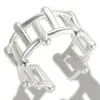 Anillo de Acero Inoxidable de Lujo Accesible de Gama Alta Color Oro 18K Electrochapado Conservador de Color Moda para Mujer Anillo Abierto Suministro Transfronterizo