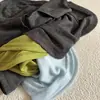 Camisa Ligera con Cuello en V Transparente para Protección Solar para Mujer 2024, Suéter Delgado para Mujeres Menudas, Blusa de Protección Solar, Camiseta Transpirable y Ligera