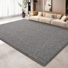 Alfombra Imitación Sisal Sala de Estar Lujo Ligero Estilo Wabi-Sabi Estilo Antiguo Dormitorio Manta al Lado de la Cama Mansión Alfombra de Piso de Gama Alta Plegable