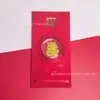 Pegatinas Doradas para Teléfono Móvil del Año del Caballo con Sobres Rojos, Regalos de Año Nuevo, Pequeños Regalos, Souvenirs Culturales y Creativos del Año del Caballo, Artículos para Puestos del Festival de Primavera