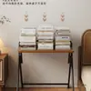 Mesa Plegable Escritorio Rectangular Simple Hogar Apartamento Pequeño Estudio Mesa para Computadora Casa de Alquiler Dormitorio Mesita de Noche