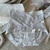 Calcinha feminina de renda ultra-fina com cintura média, leve, respirável, tipo nuvem, amiga da pele, levanta bumbum, sexy, levemente transparente 3347