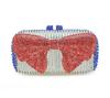 Jiaxili [Diamante] Indústria Pesada Socialite Luxo Clutch Diamante Cheia de Strass Bolsa de Noite Cerimônia Nupcial