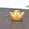 Riqueza Está Chegando, Paisagem em Miniatura DIY Acessórios Dourados de Ano Novo Barra de Ouro Árvore de Dinheiro Acessórios de Decoração Mini Enfeites Pequenos